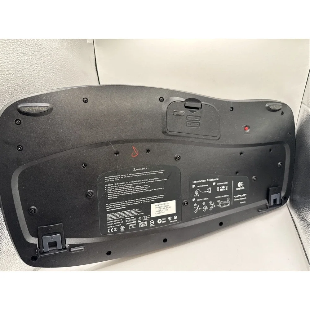 Logitech Wave Wireless Keyboard - No DONGLE/USB‎ Connector EUC